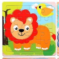 Amazon.com: Rompecabezas para niños de 3 a 5 años, rompecabezas de madera  de 16 piezas para niños pequeños, rompecabezas educativos para niños y  niñas, paquete de 6 rompecabezas para niños en edad